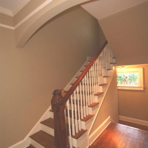 The Coat of Arms House stair case