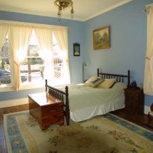 The Grapevine House blue bedroom