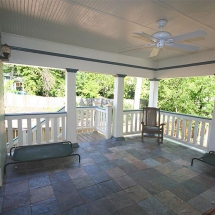 The Horsehead House back porch