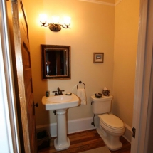 The Maple Leaf House half bath