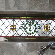 The Maple Leaf House master bathroom window