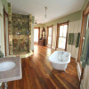 Lakehouse Open Bathroom